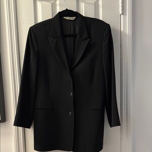 Austin Reed Black Longline Blazer